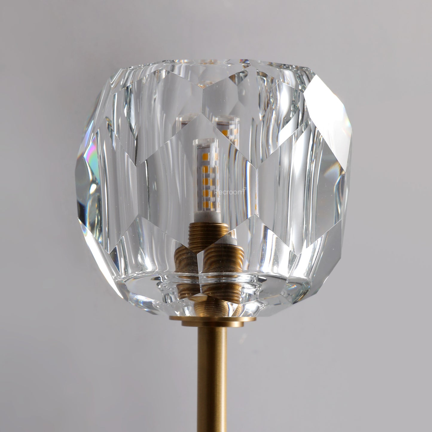 Boulew Crystal Glass Grand Sconce 6"