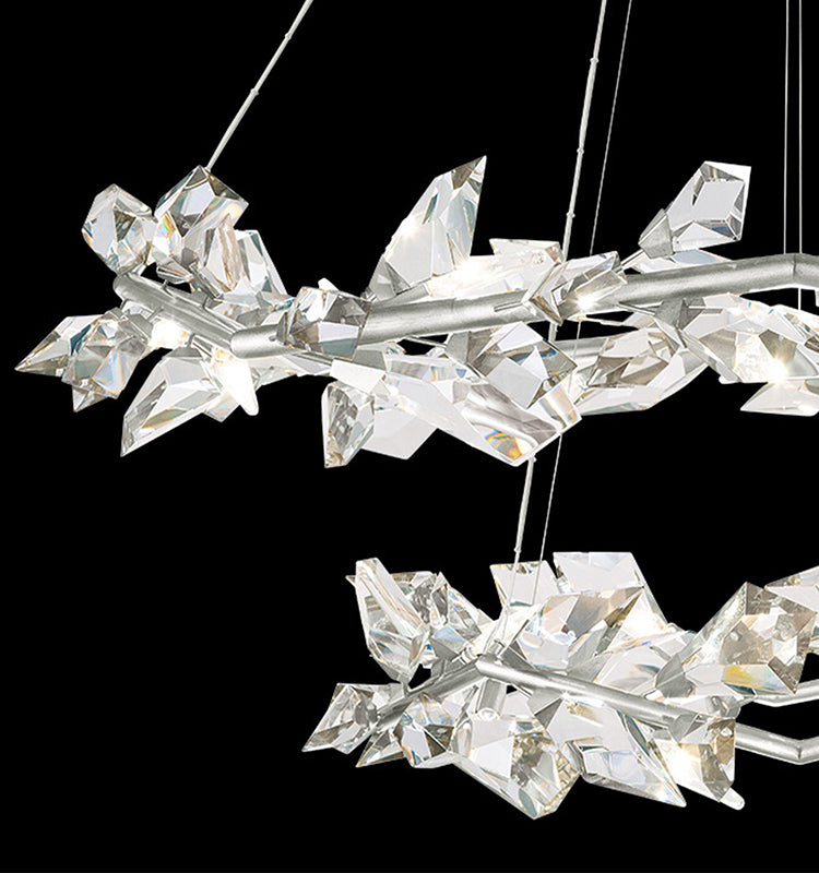 Addison 55" Round Crystal Chandelier