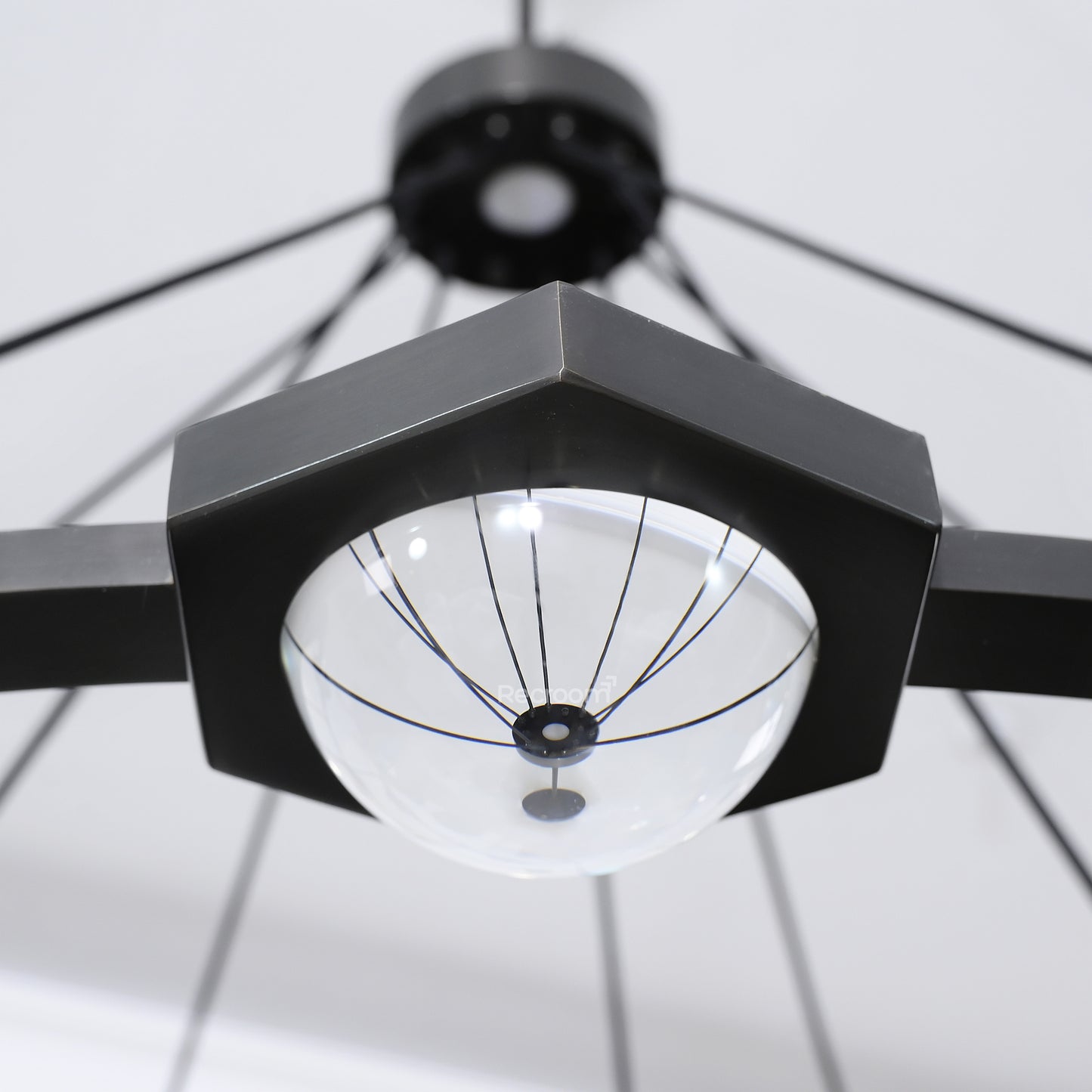 Eclitant Two-Tier Round Chandelier 60"