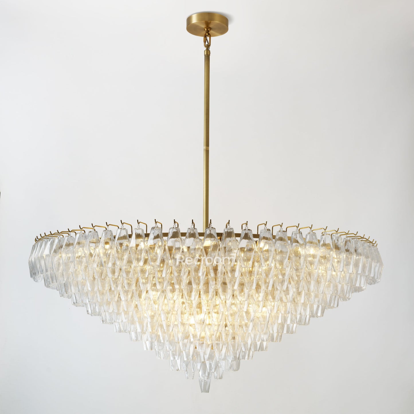 Chia Round Tired Chandelier 62"