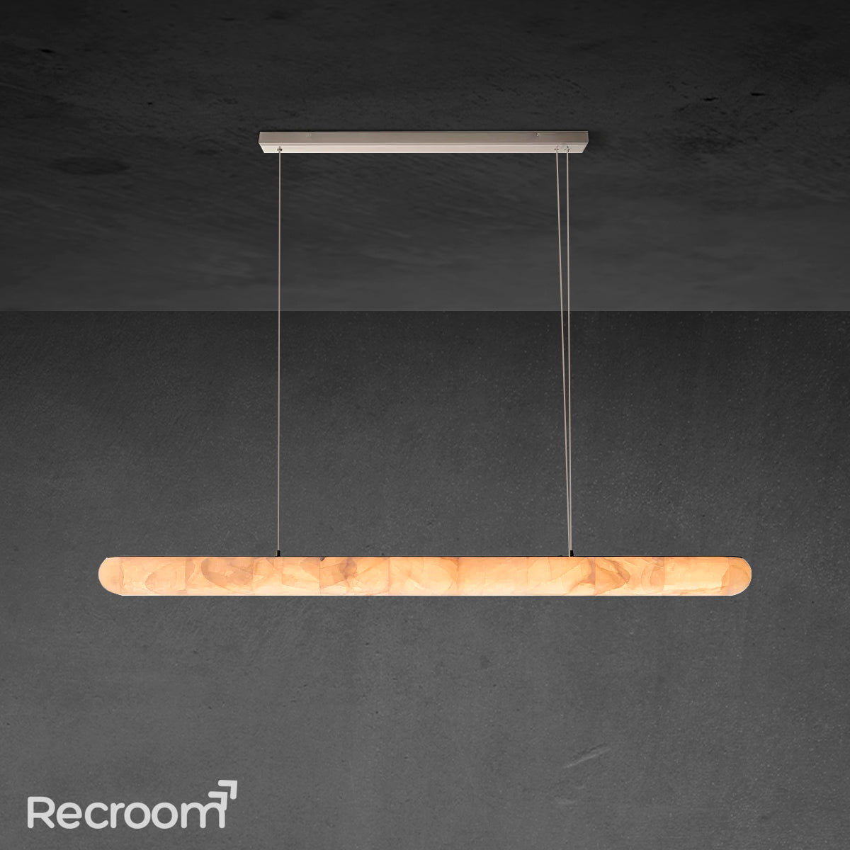 Rivager Lisse Linear Chandelier 80"