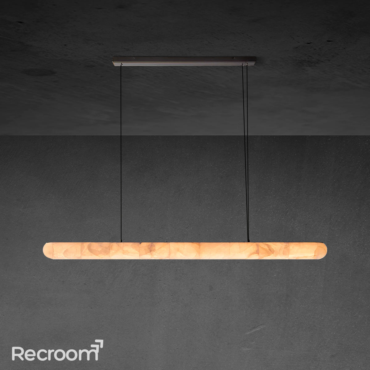 Rivager Lisse Linear Chandelier 80"
