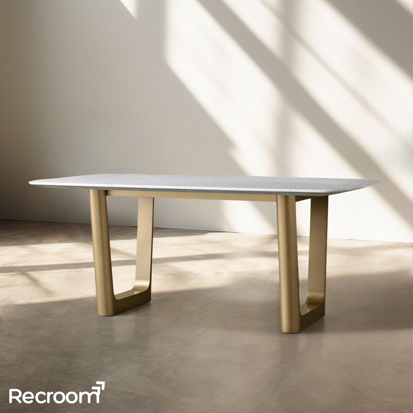 San Germani Stone Dining Table with Rennes Base