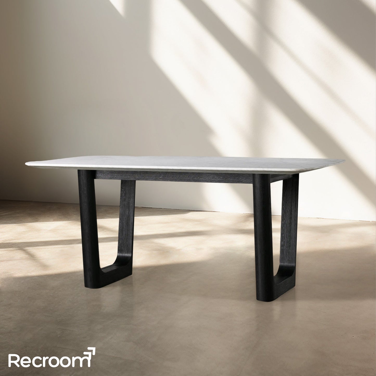 San Germani Stone Dining Table with Rennes Base