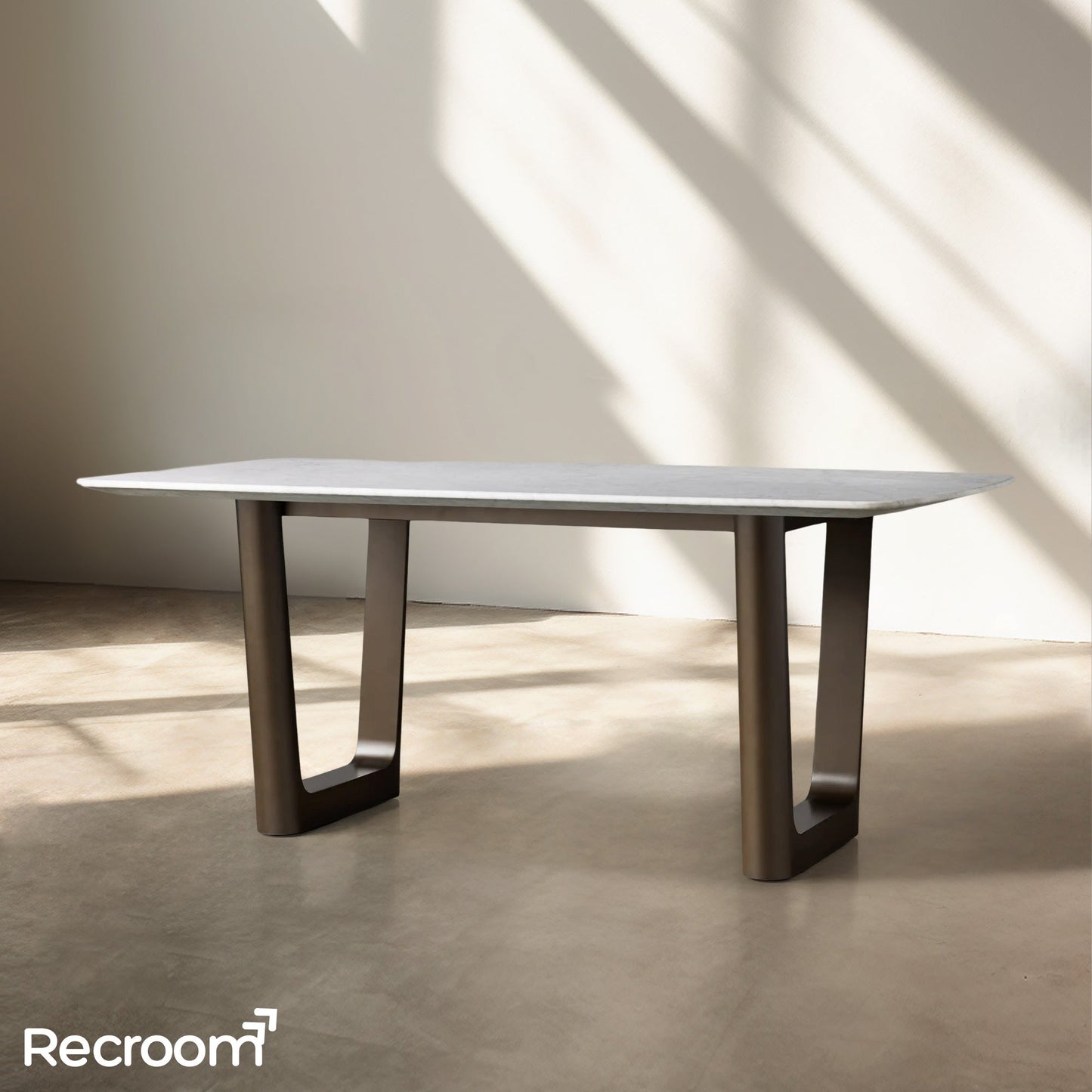 San Germani Stone Dining Table with Rennes Base