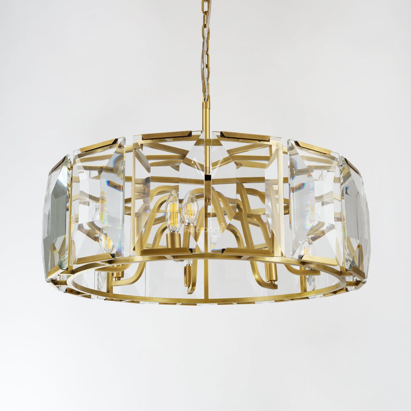 Harllow Multicurve Crystal Round Chandelier 19“ 31” 43“ 60”