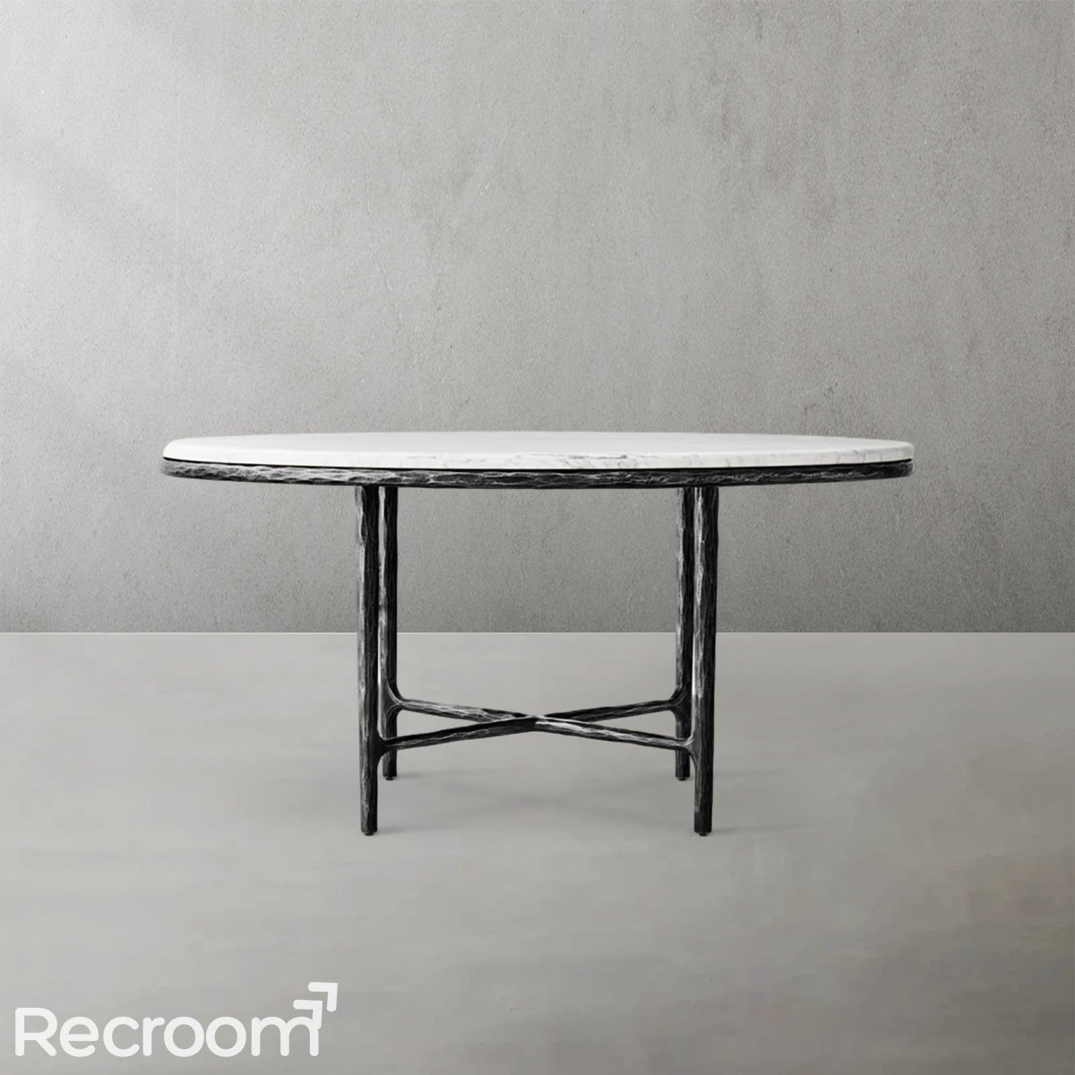 Thaddeo Marble Round Dining Table