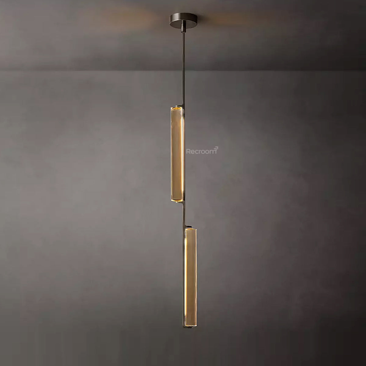 Auduben Crystal Pendant Light 6"