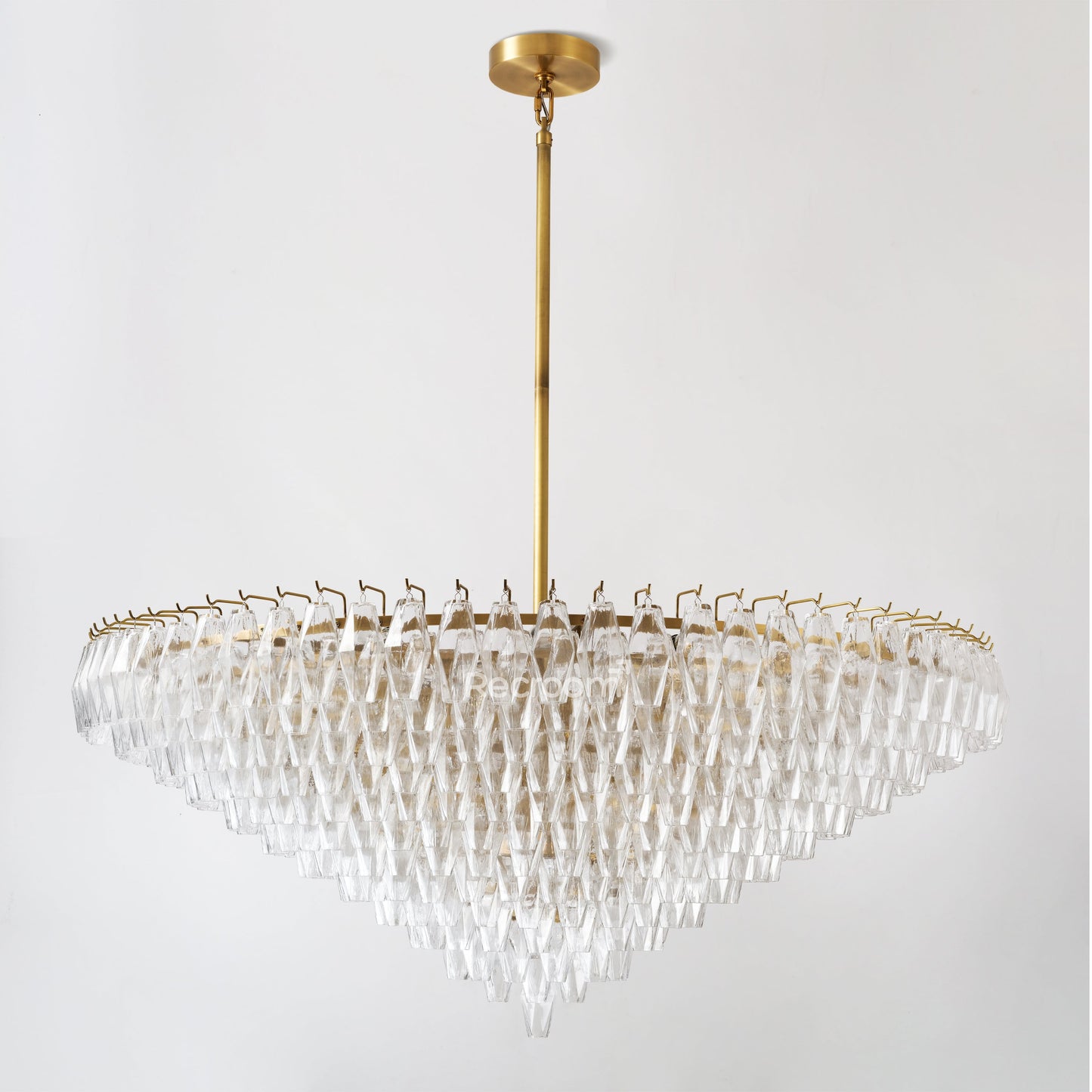 Chia Round Tired Chandelier 62"