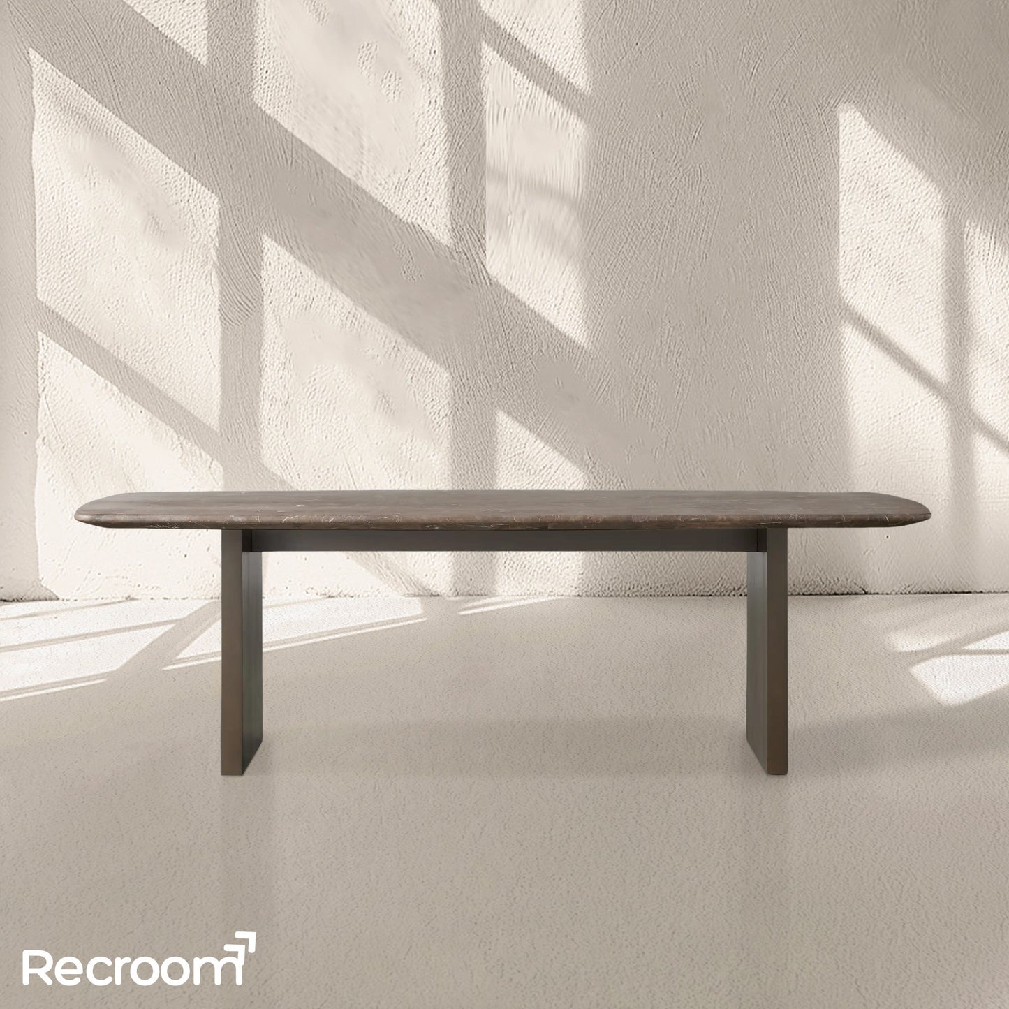 San Germani Stone Dining Table with Clement Base