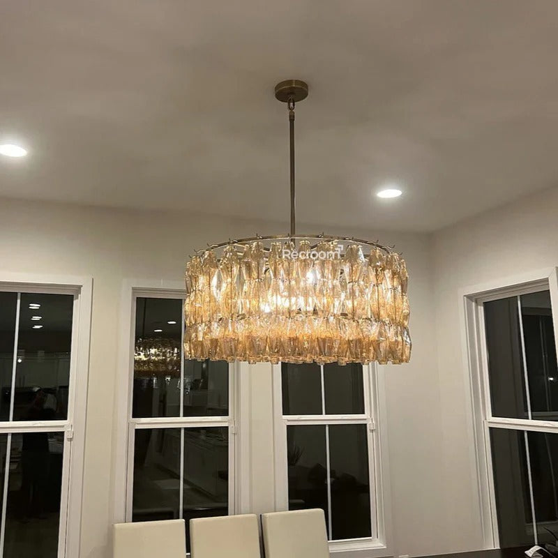 Chia Round Chandelier 37"