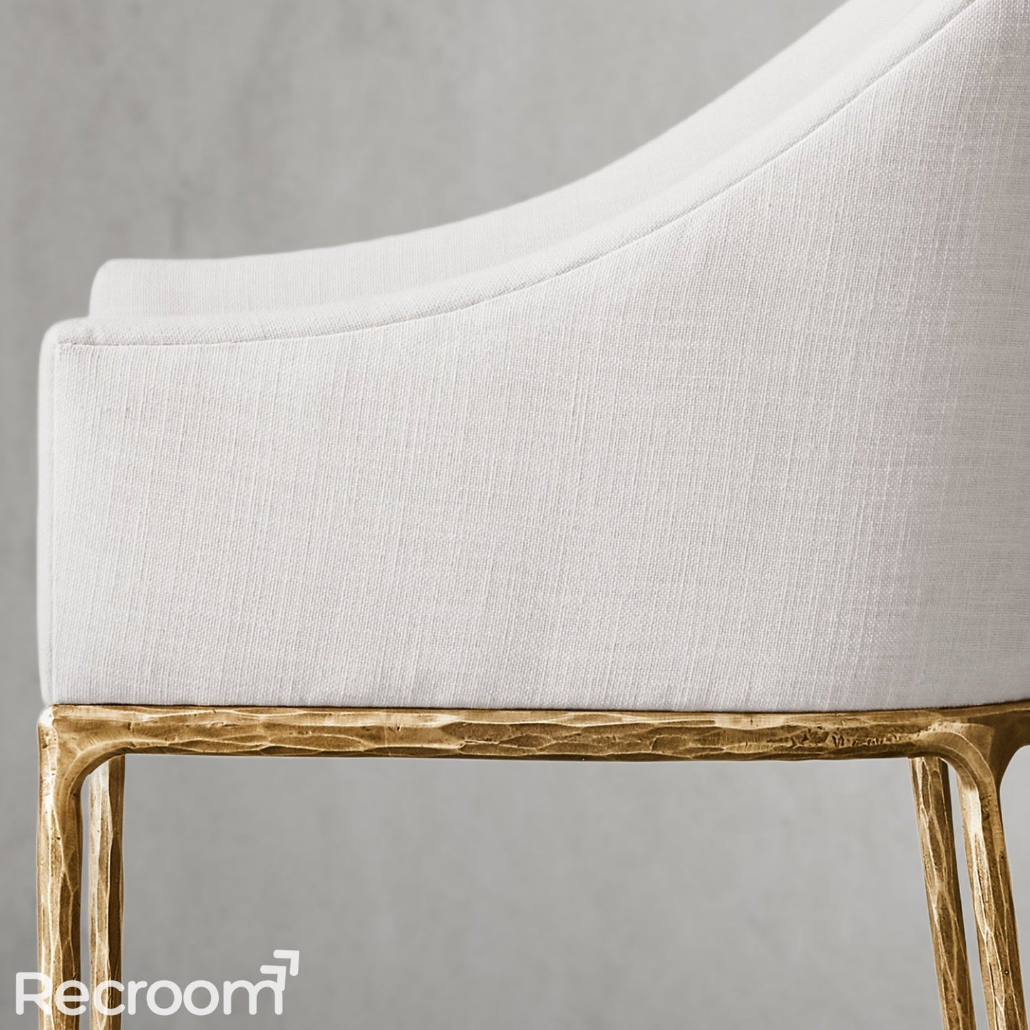 Thaddeo Slope Fabric Dining Armchair