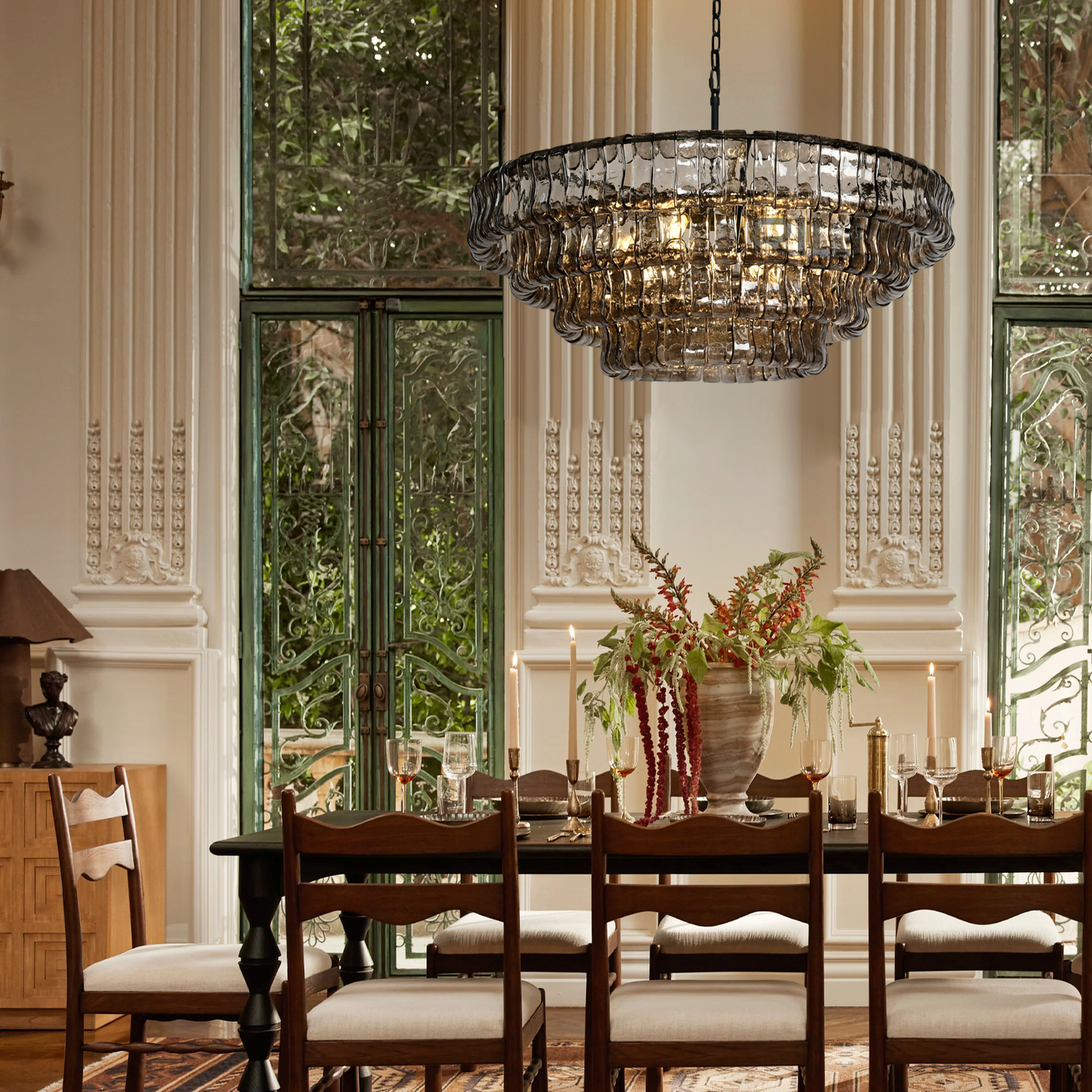 Ghiaccio Round Chandelier36" 48" 60"