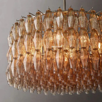 Chia Round Chandelier 37"