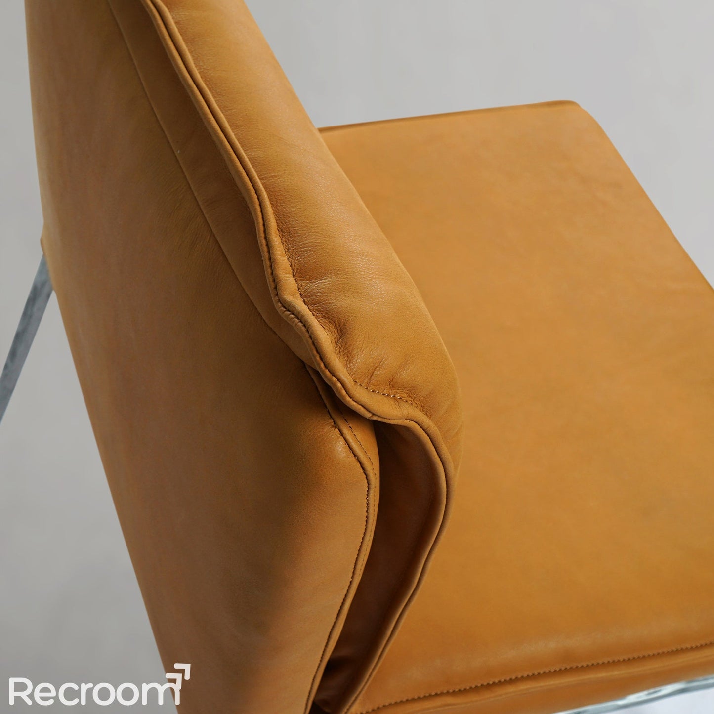 Thaddeo Vintage Leather Dining Chair