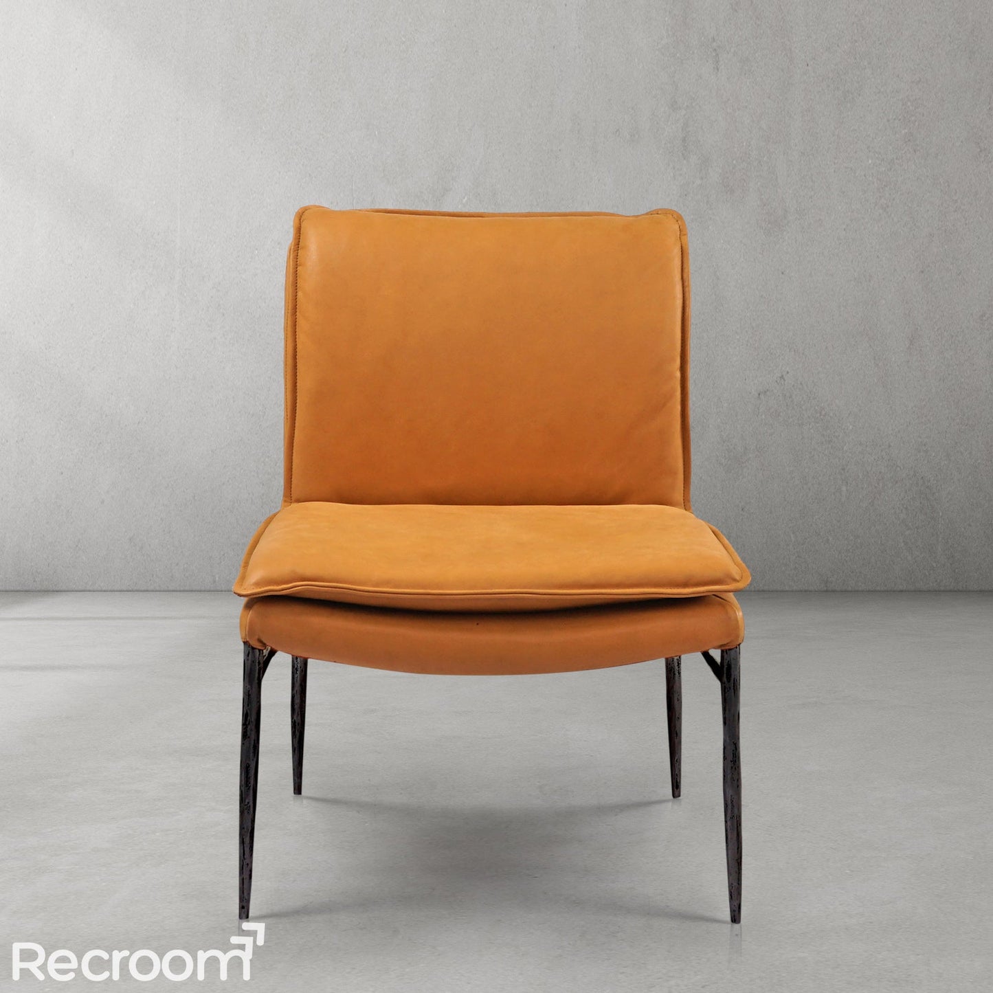 Thaddeo Vintage Leather Dining Chair