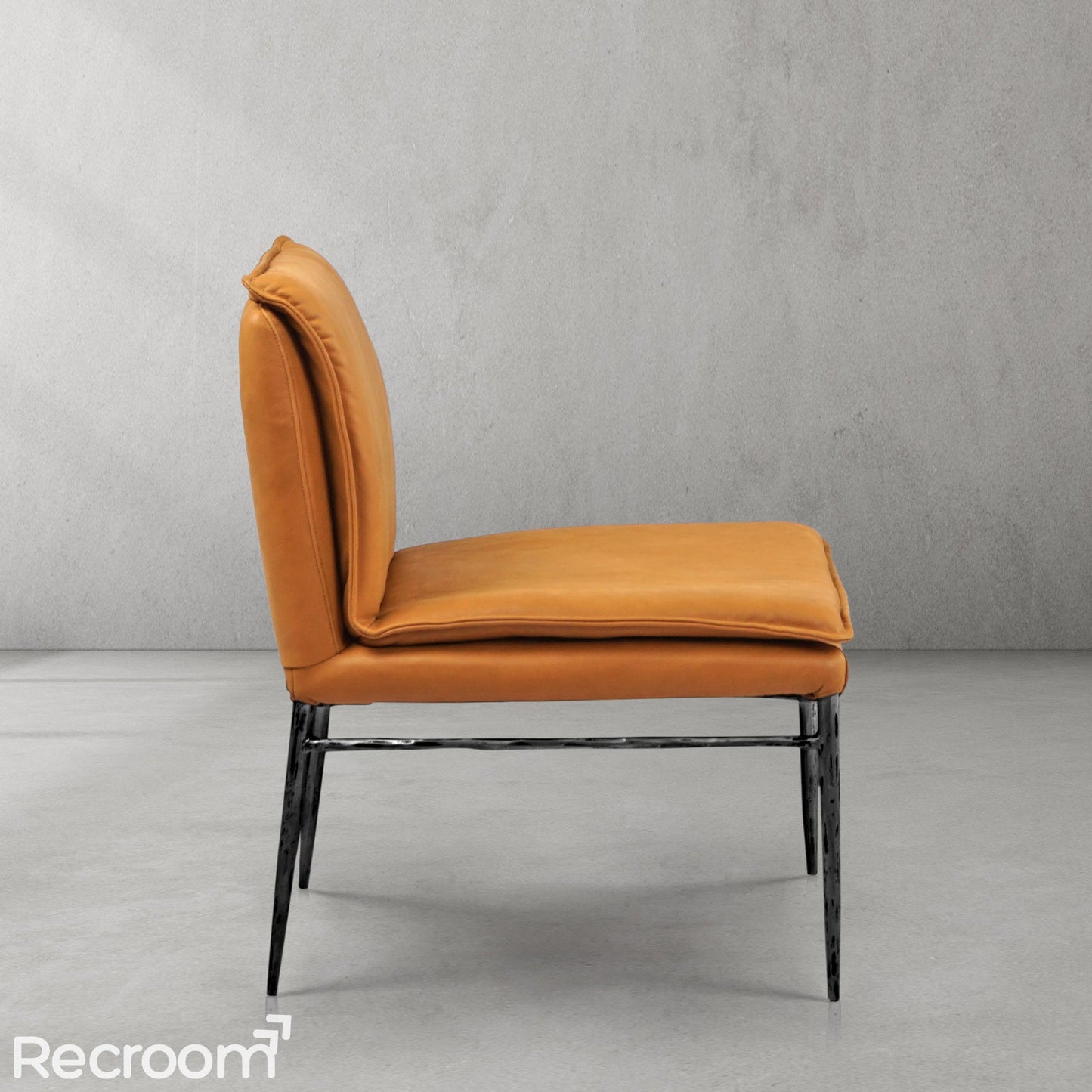 Thaddeo Vintage Leather Dining Chair