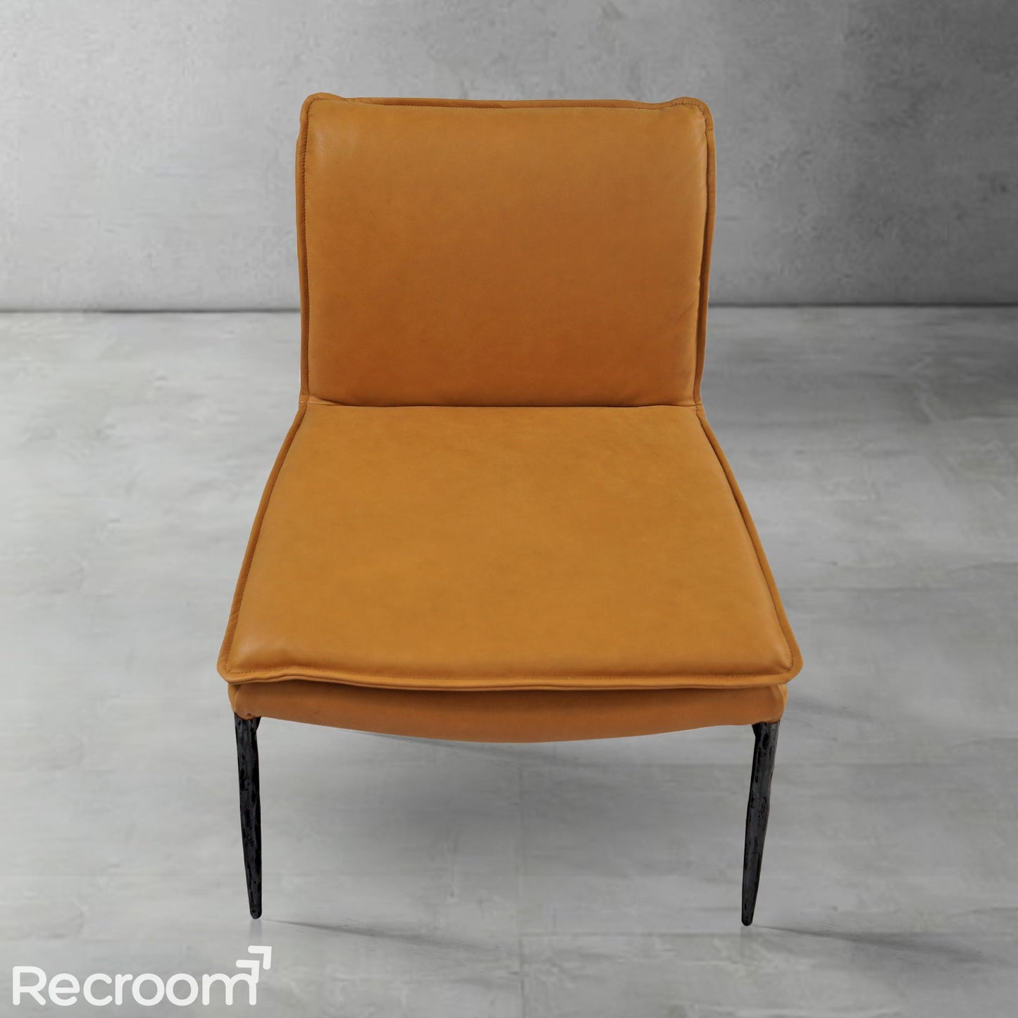 Thaddeo Vintage Leather Dining Chair