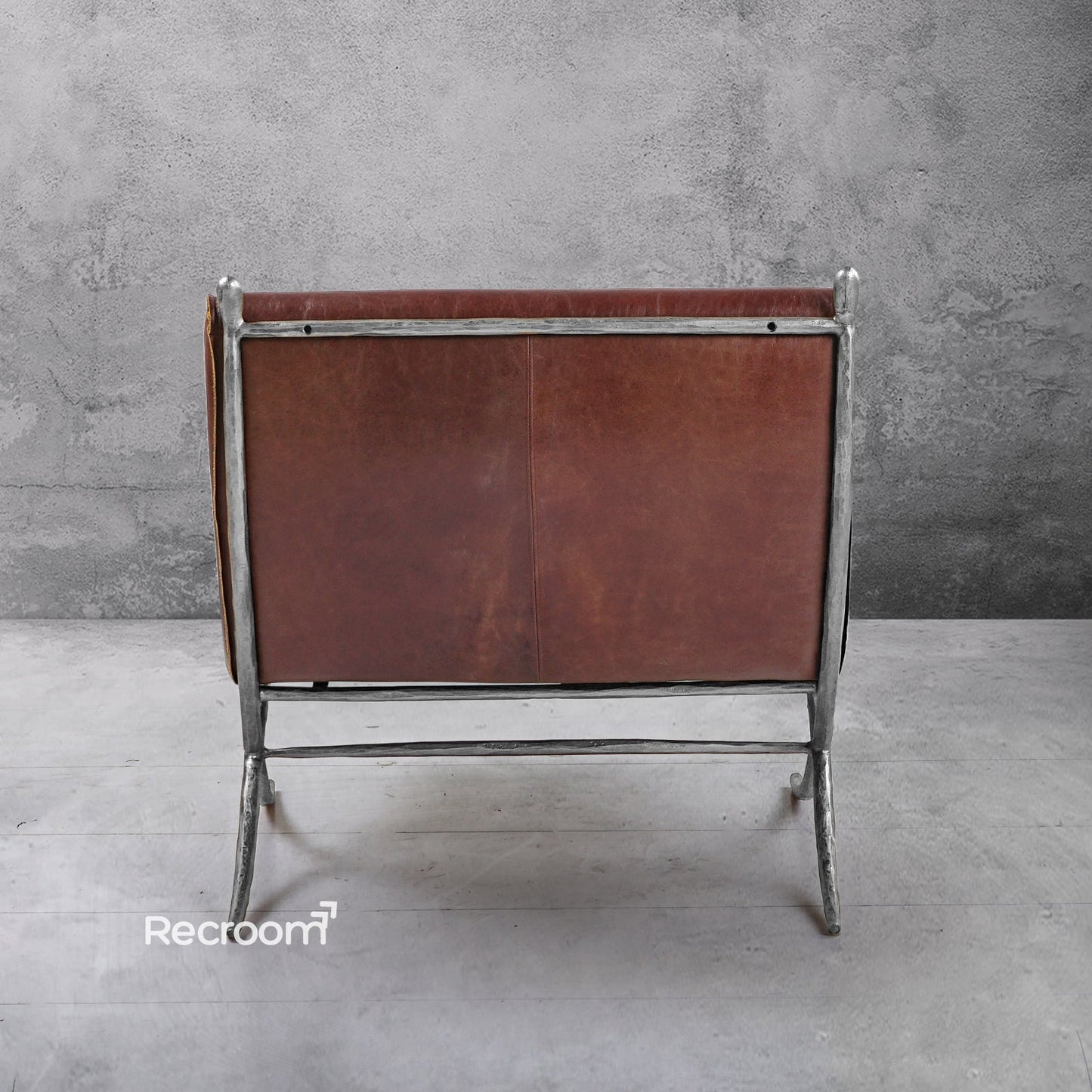 Thaddeo Vintage Leather Lounge Chair