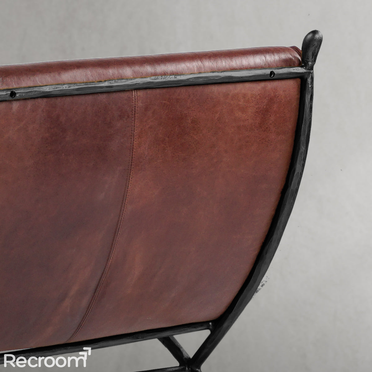 Thaddeo Vintage Leather Lounge Chair