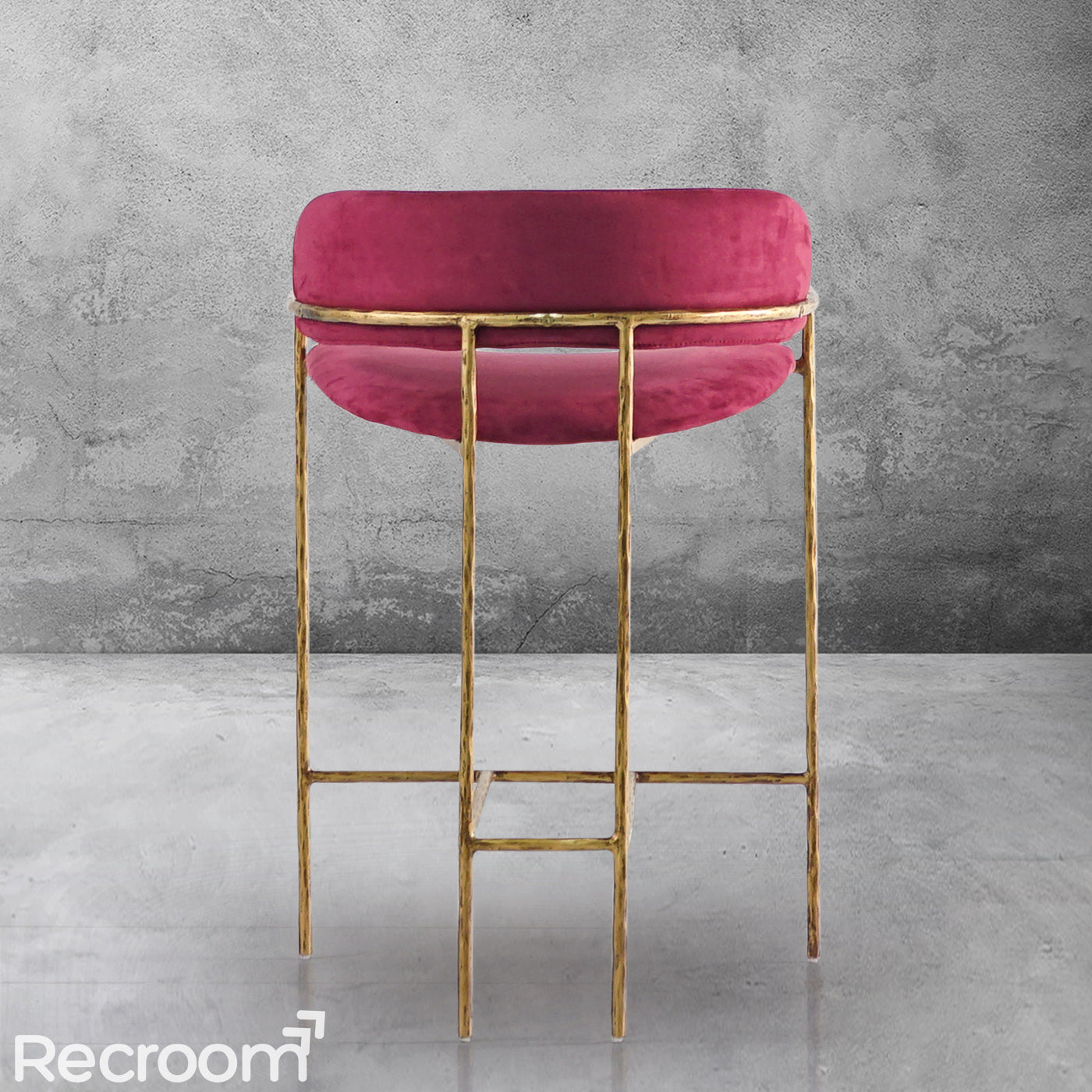 Thaddeo Vintage Armrest Bar Chair