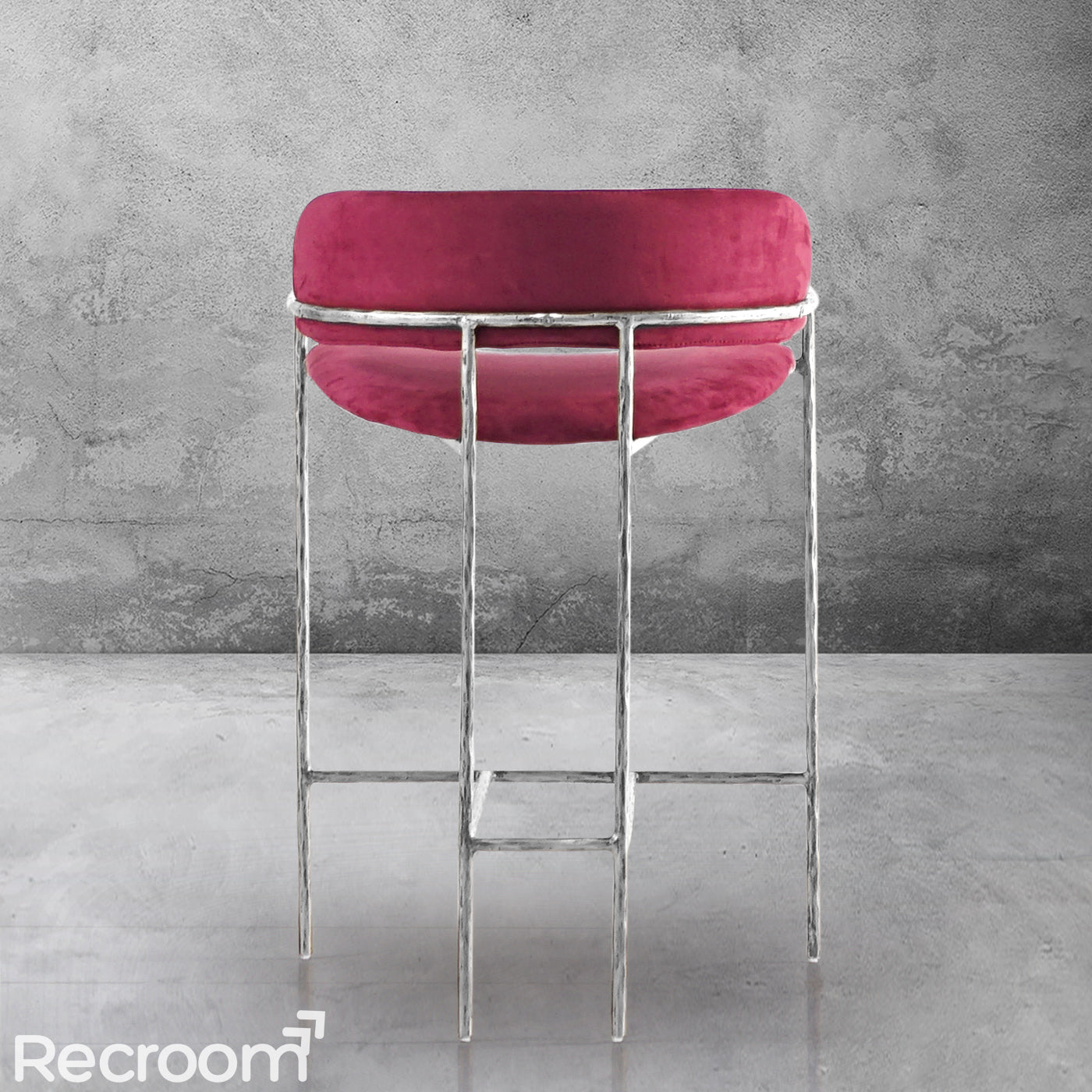 Thaddeo Vintage Armrest Bar Chair