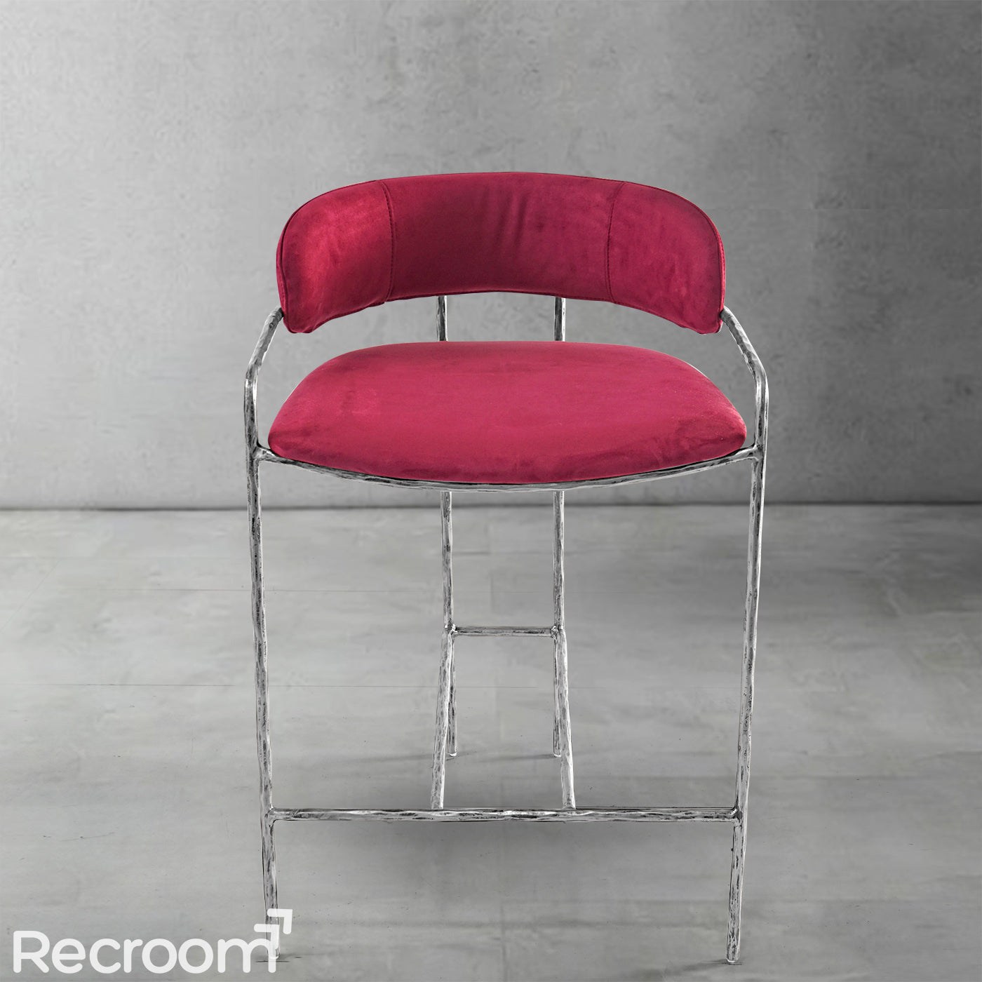 Thaddeo Vintage Armrest Bar Chair