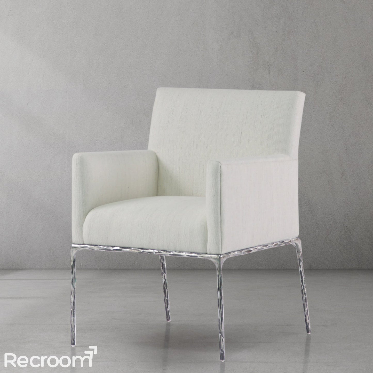 Thaddeo Track Fabric Lounge Armchair