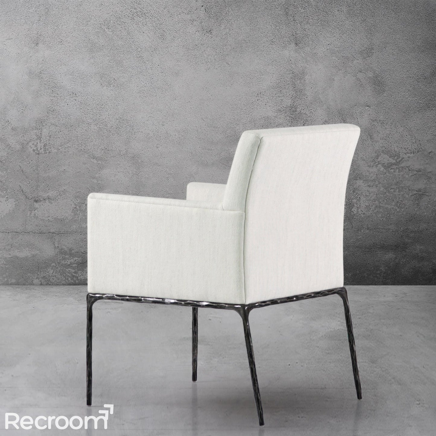 Thaddeo Track Fabric Lounge Armchair