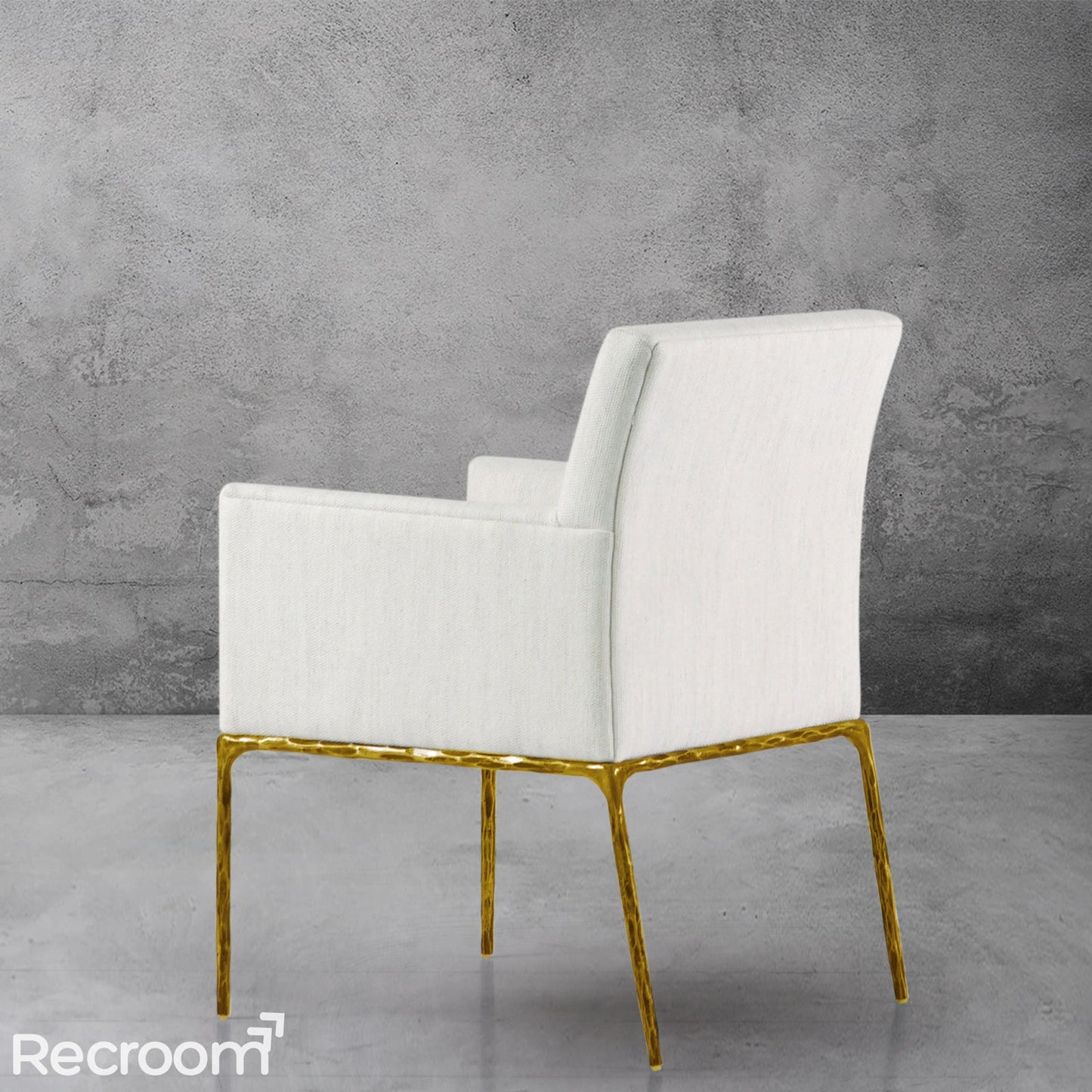 Thaddeo Track Fabric Lounge Armchair