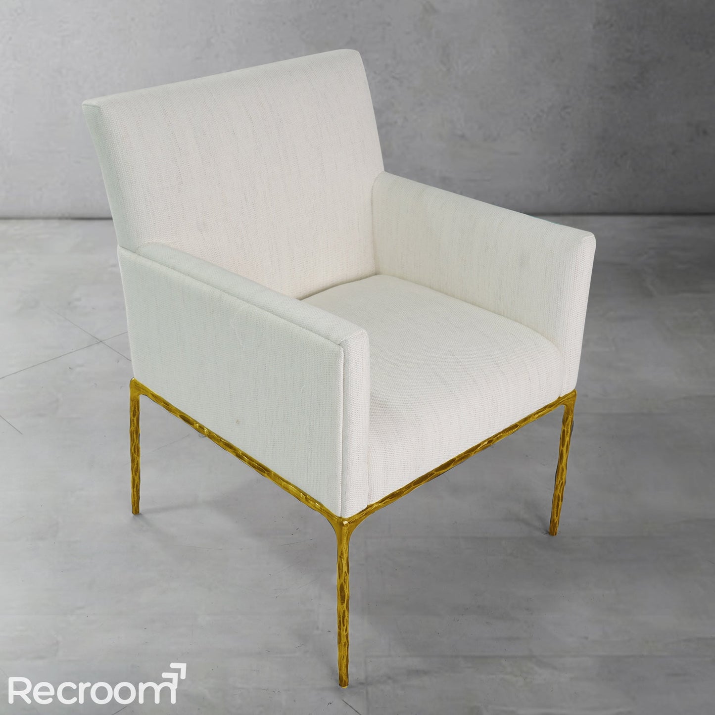 Thaddeo Track Fabric Lounge Armchair