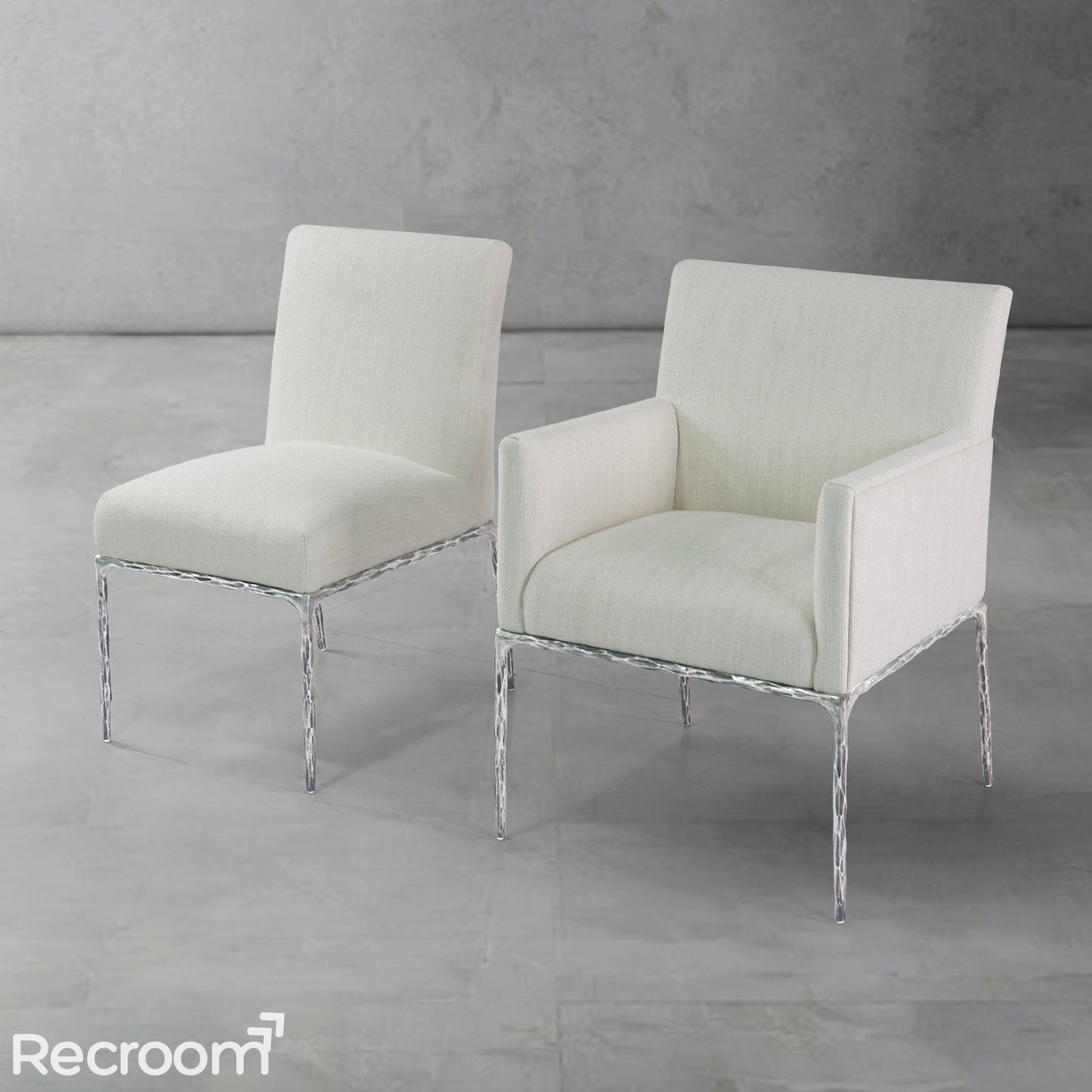 Thaddeo Track Fabric Lounge Armchair