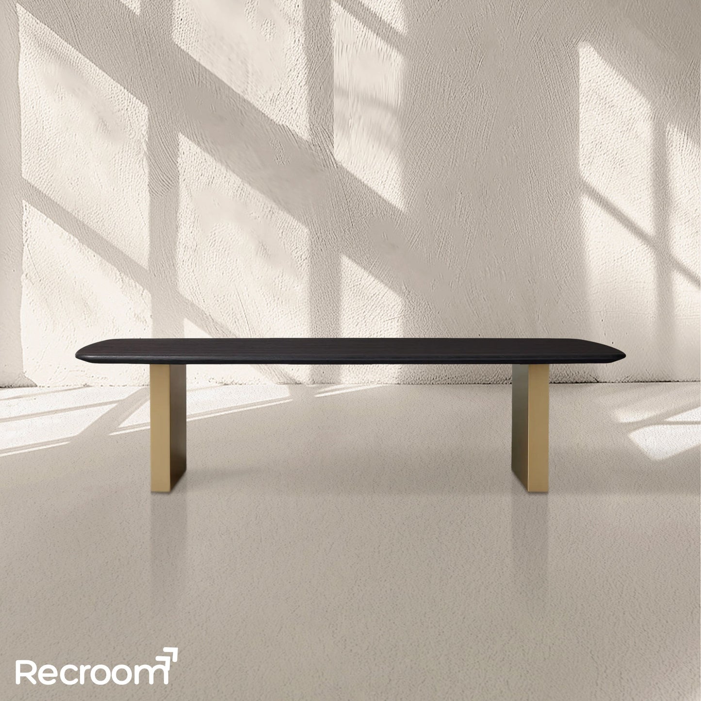 San Germani 72" Wood Coffee Table with Clement Base