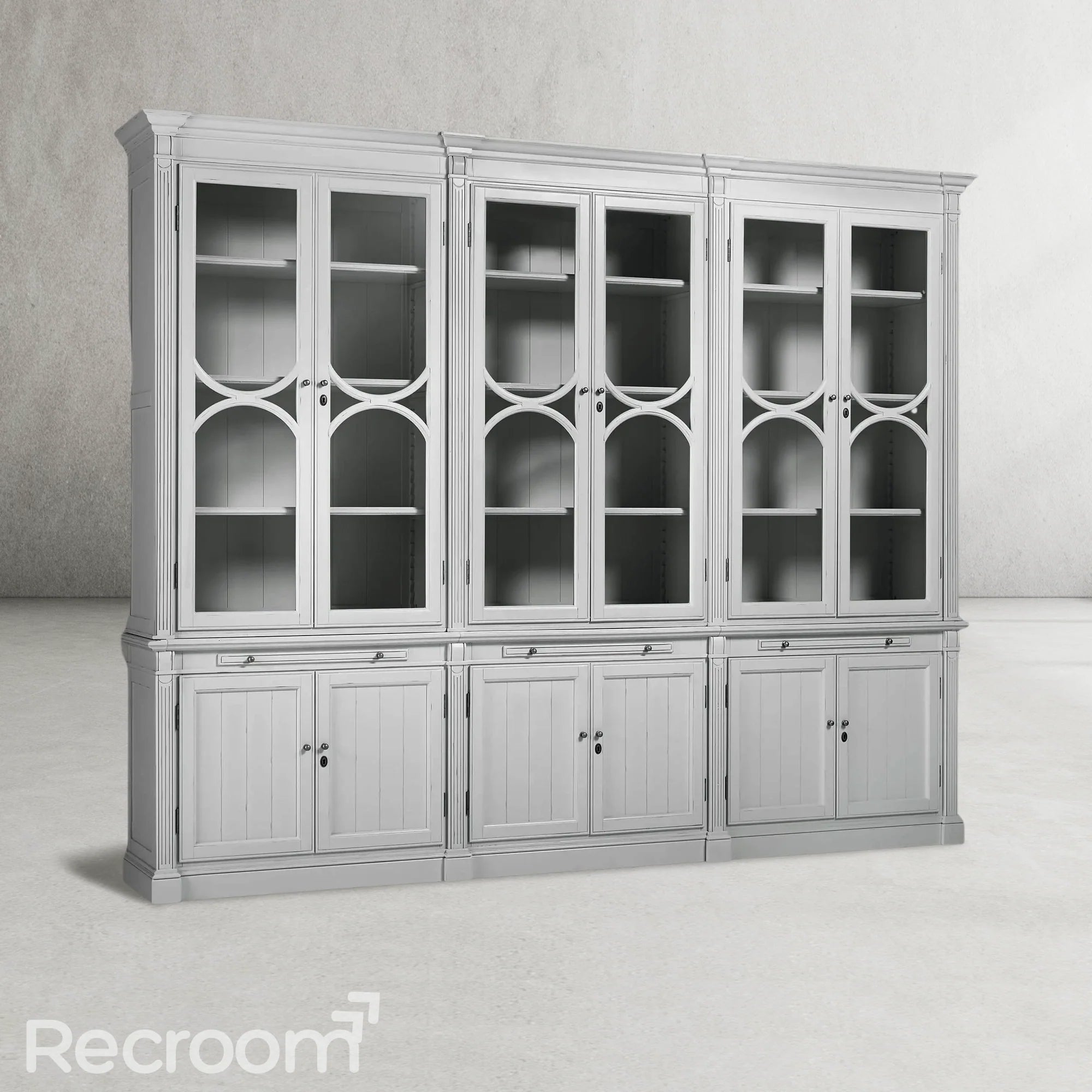 Athus Modular Triple Display Cabinet