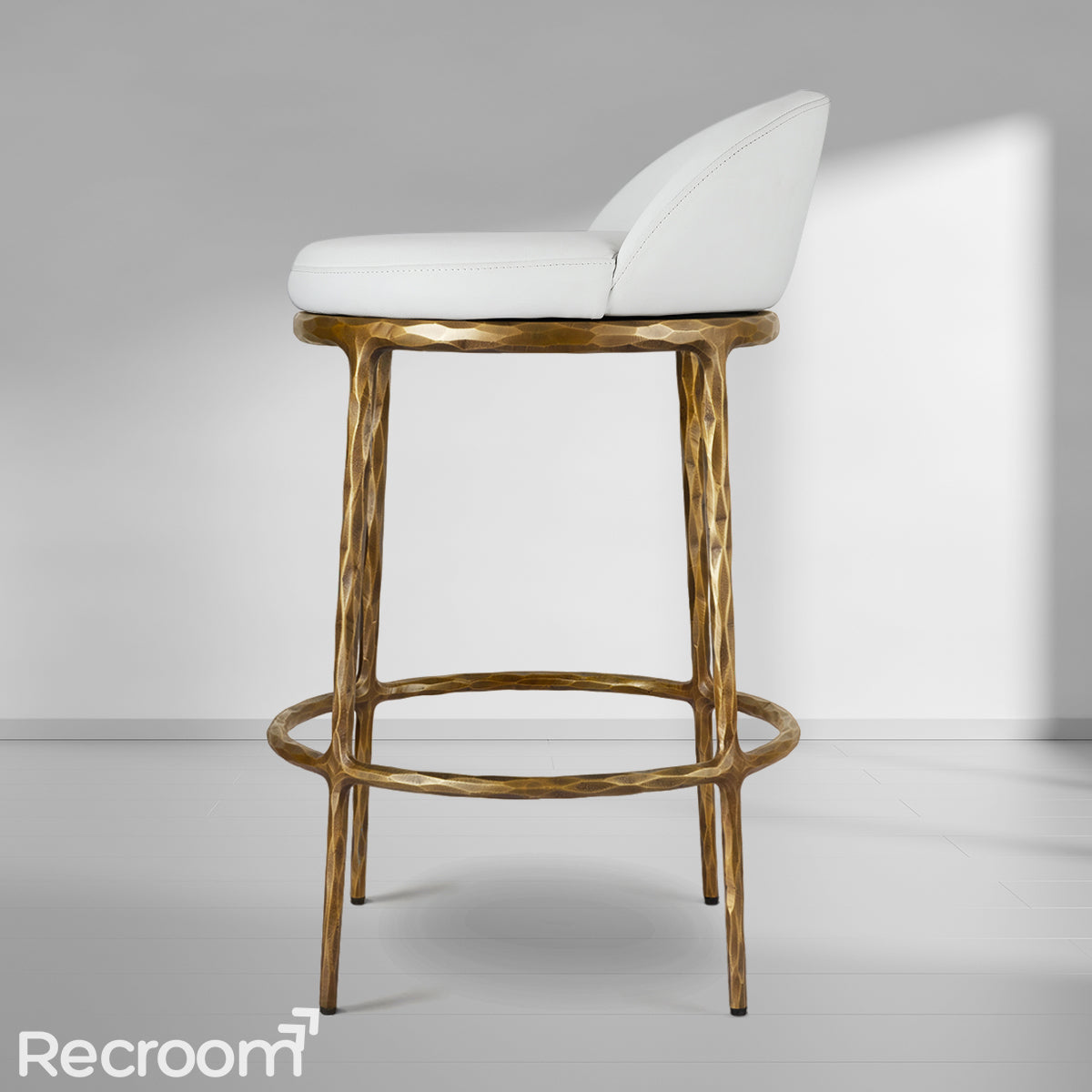 Thaddeo Fabric Swivel Bar & Counter Stool