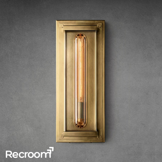 Saviler Grand Rectangular Sconce 8”