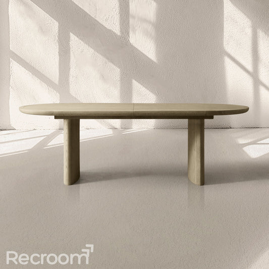 Radva Extendable Oval Dining Table
