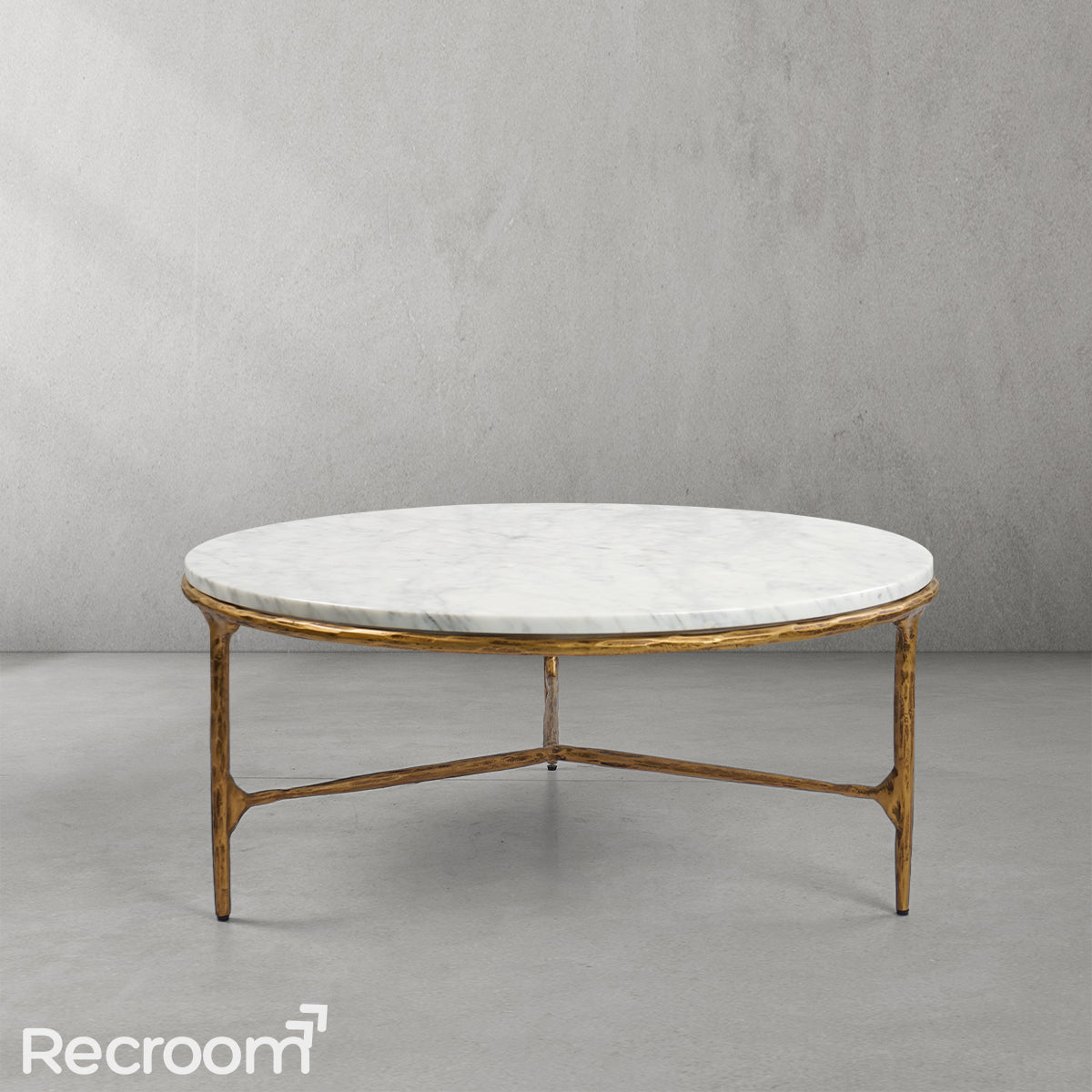 Thaddeo Marble Round Coffee Table 3 Legs