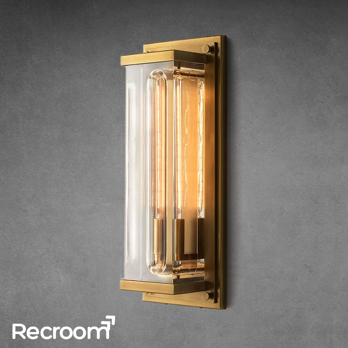 Saviler Grand Rectangular Sconce 8”