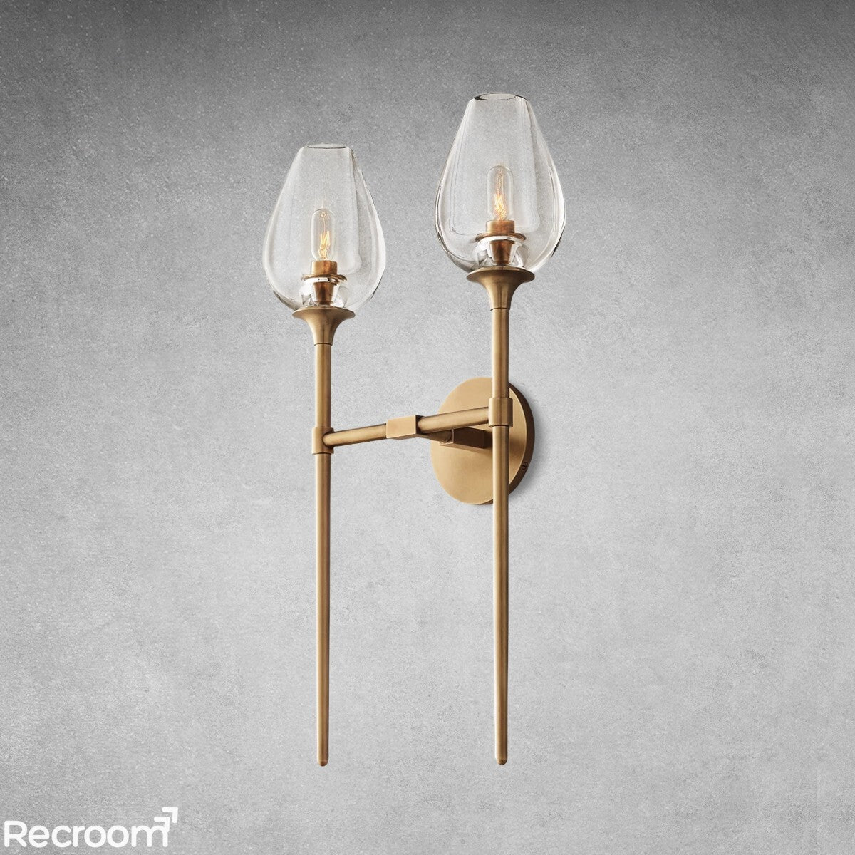 Tuilp Double Sconce 14"
