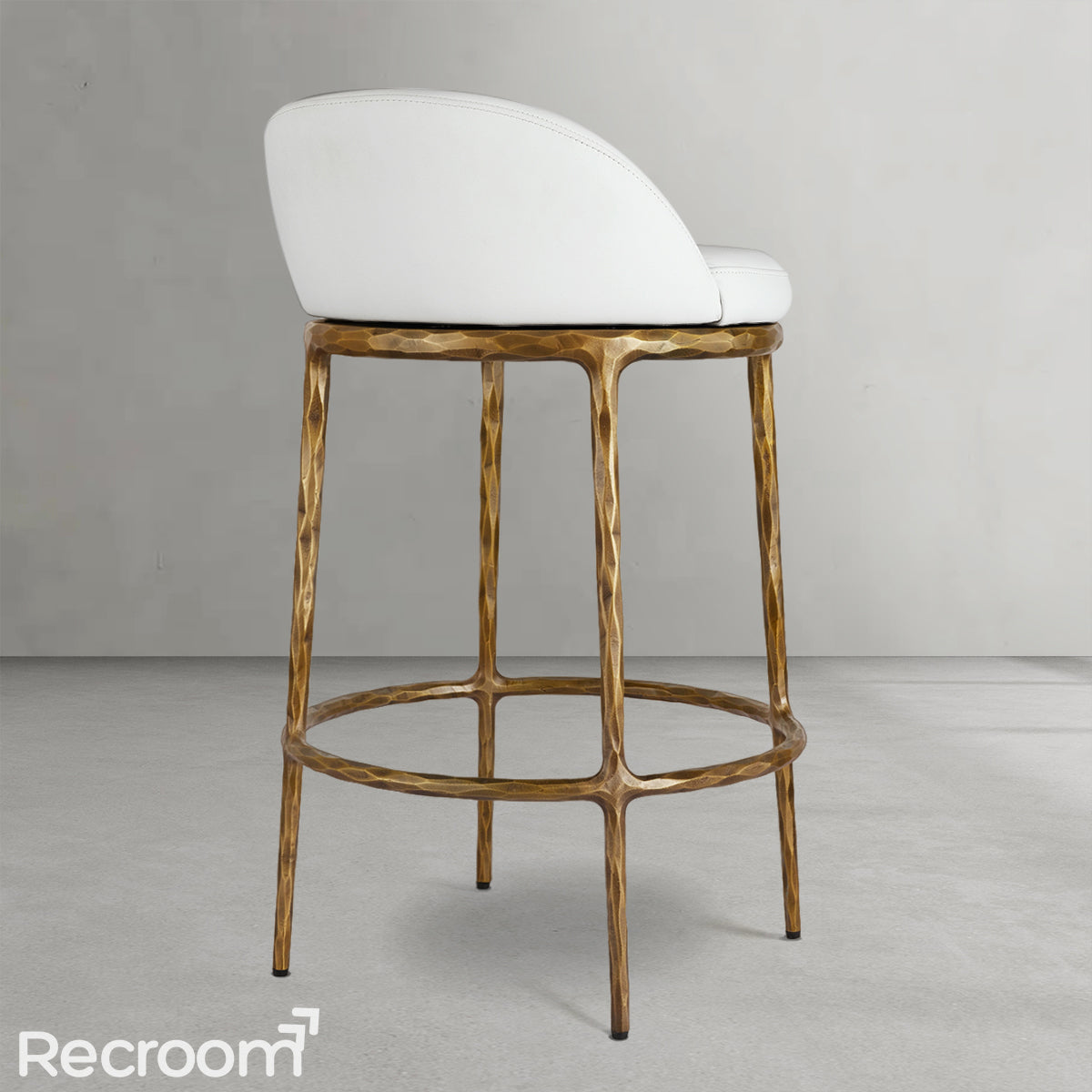 Thaddeo Fabric Swivel Bar & Counter Stool