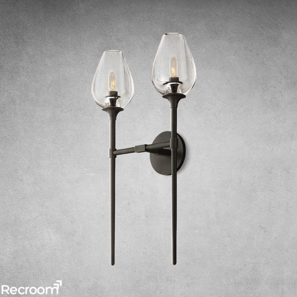Tuilp Double Sconce 14"