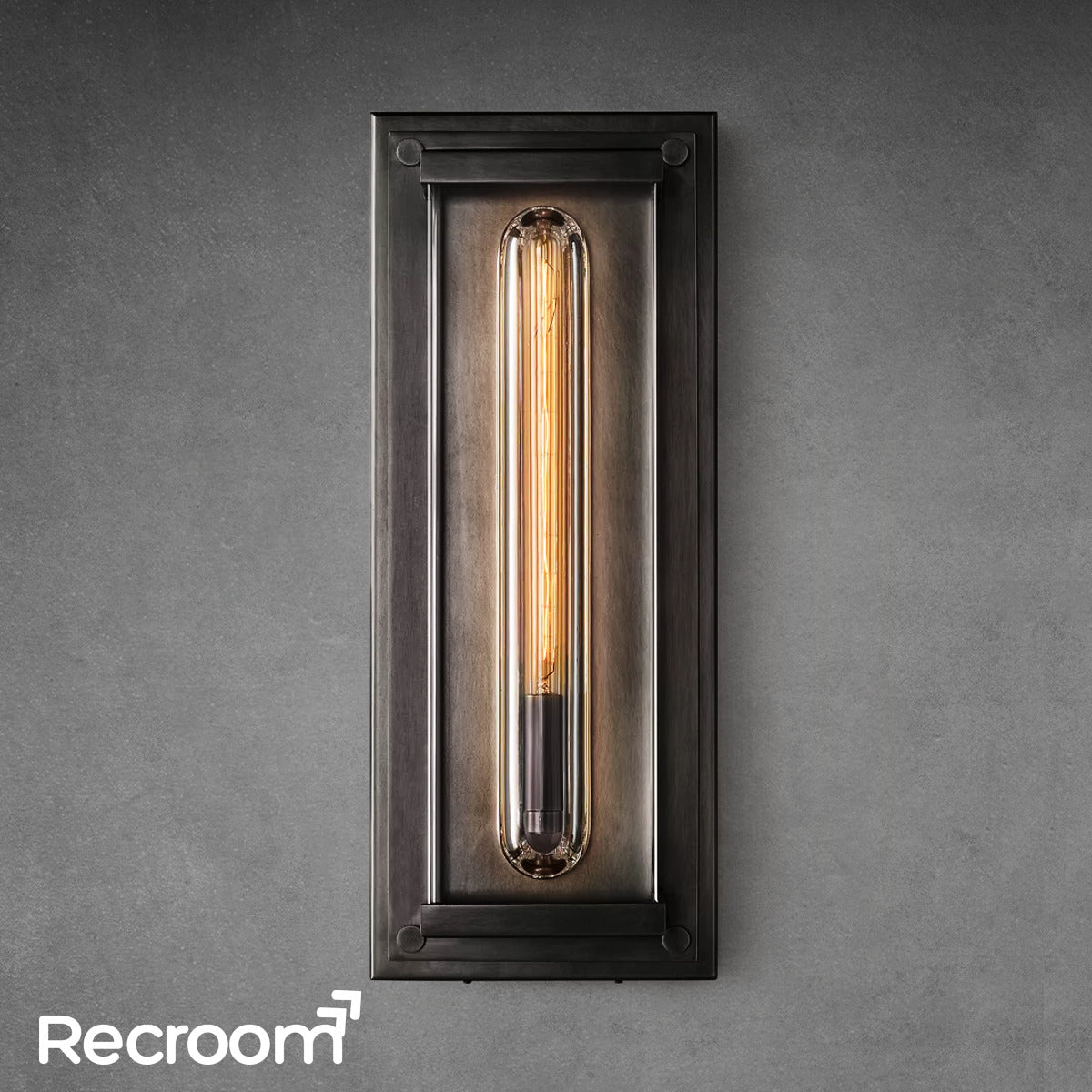 Saviler Grand Rectangular Sconce 8”