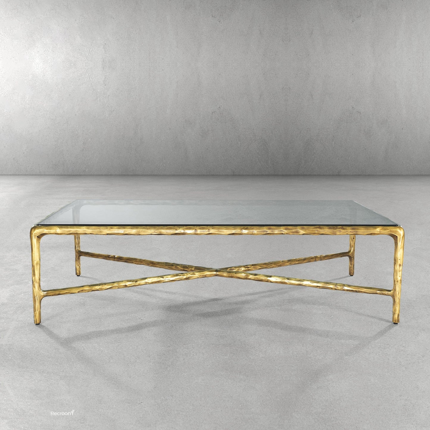 Thaddeo Glass Square Coffee Table