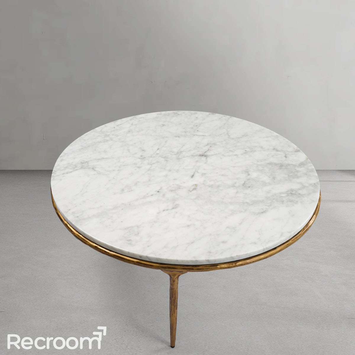 Thaddeo Marble Round Coffee Table 3 Legs