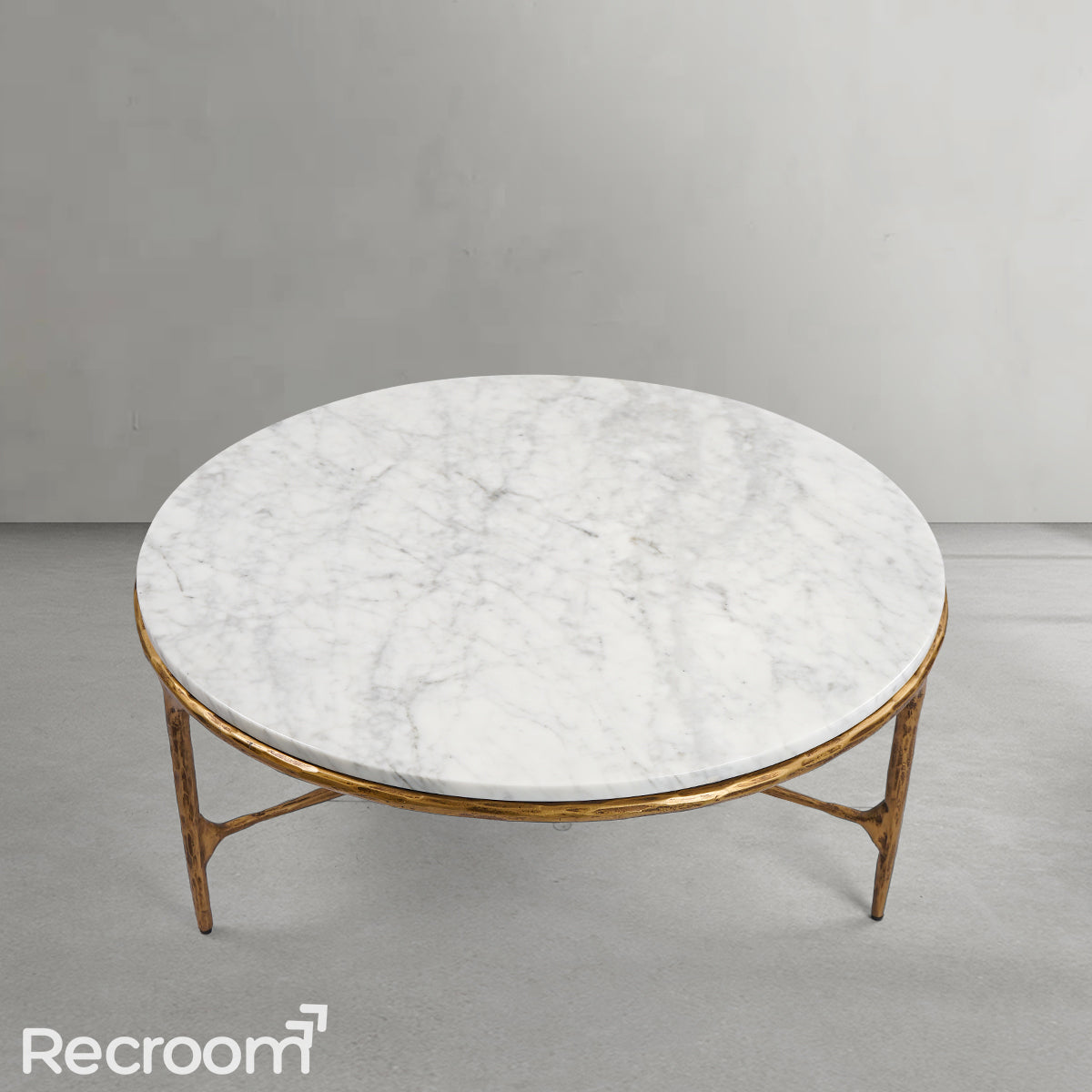 Thaddeo Marble Round Coffee Table 3 Legs