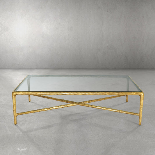 Thaddeo Glass Square Coffee Table