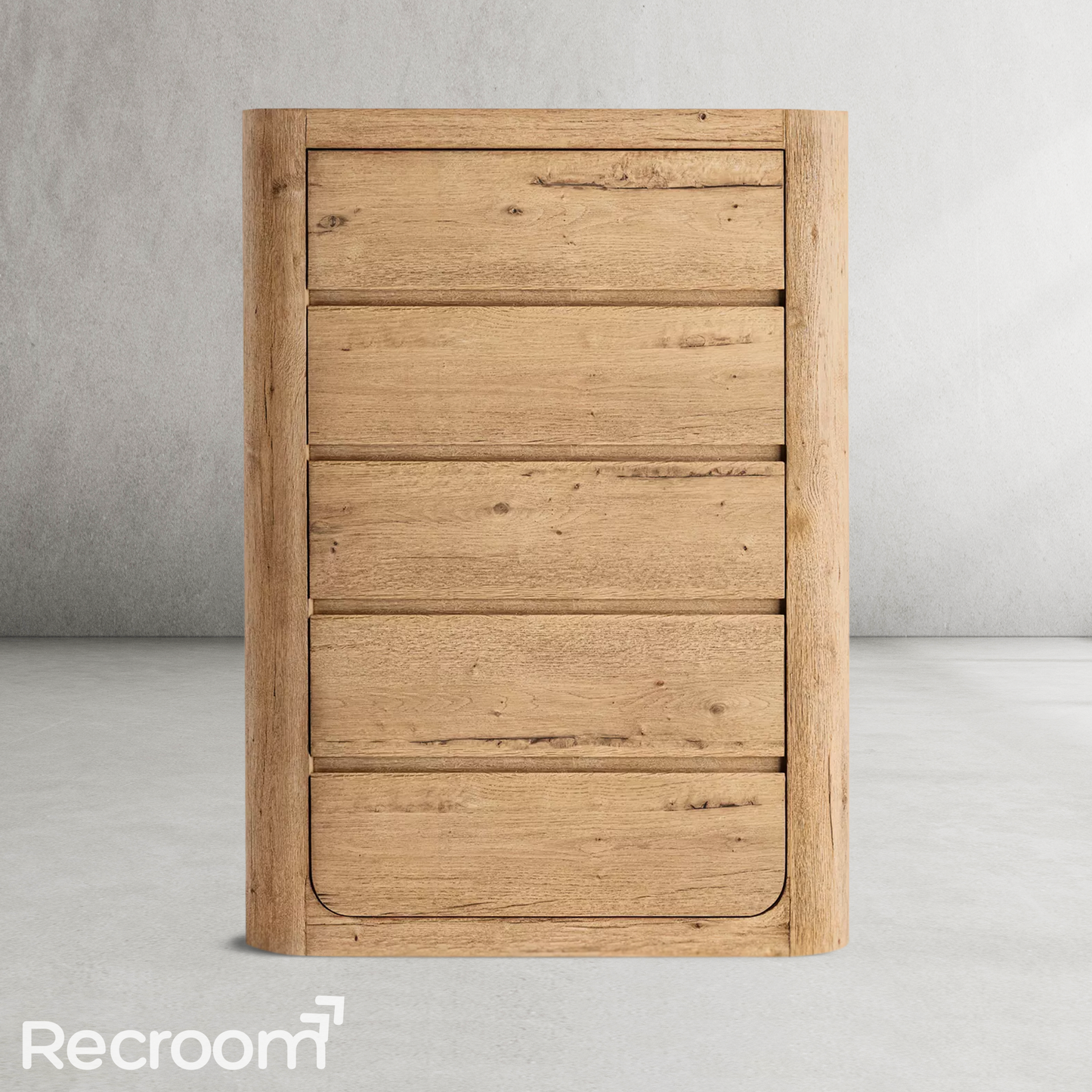 Oslo 5-Drawer Narrow Dresser