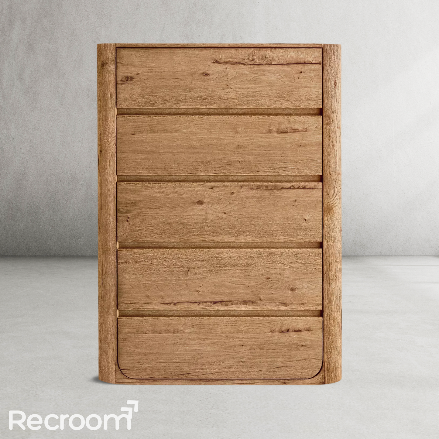 Oslo 5-Drawer Narrow Dresser