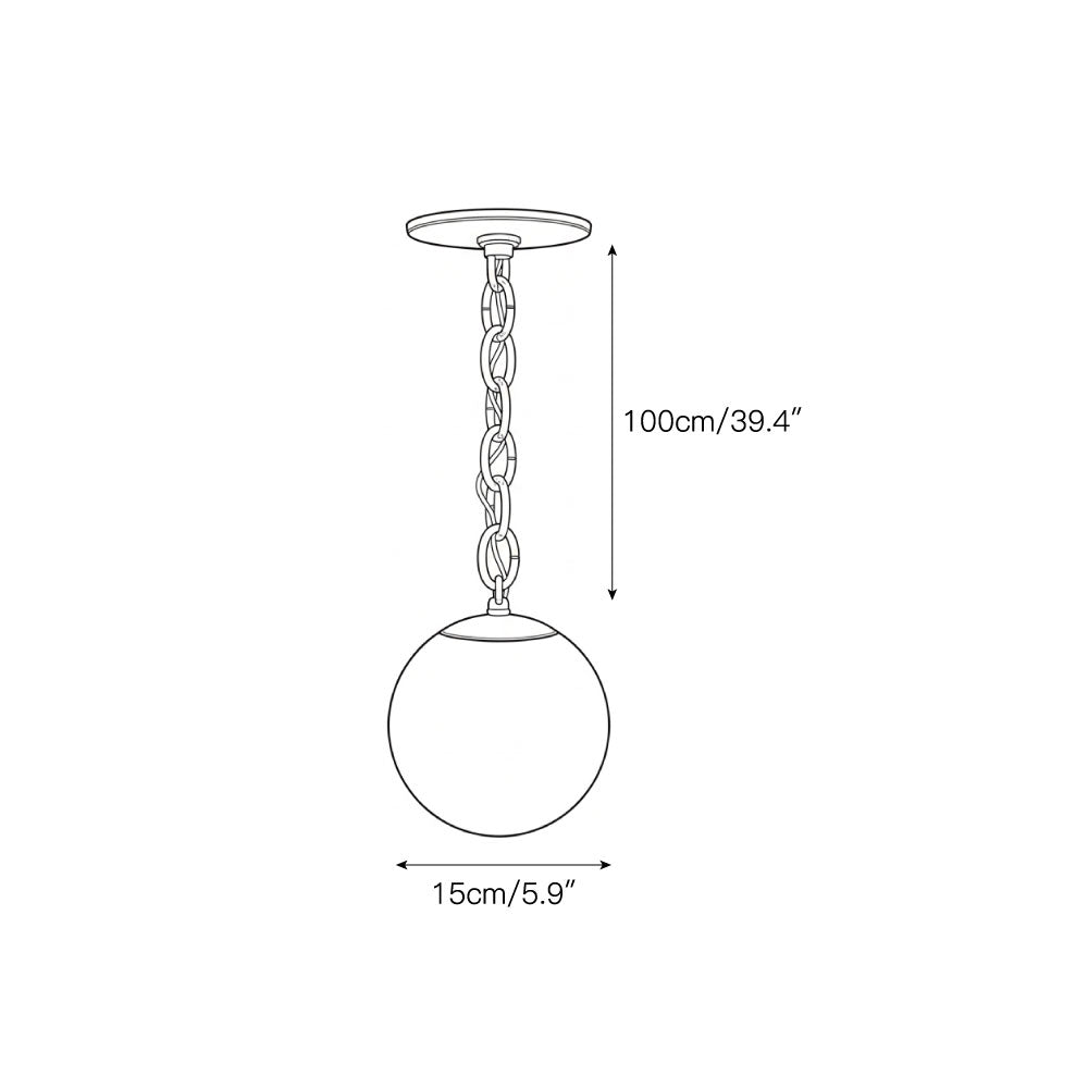 Alabaster Swag Pendant Lamp